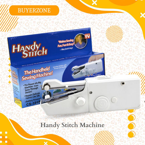 Handheld mini sewing machine portable travel friendly, DIY craft