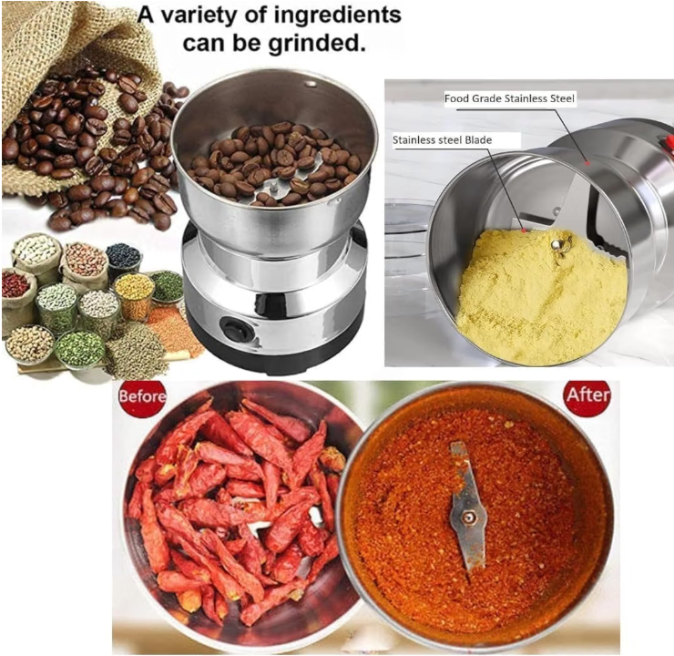 7Creation Nima Mini Electric Grinder for Coffee & Spices