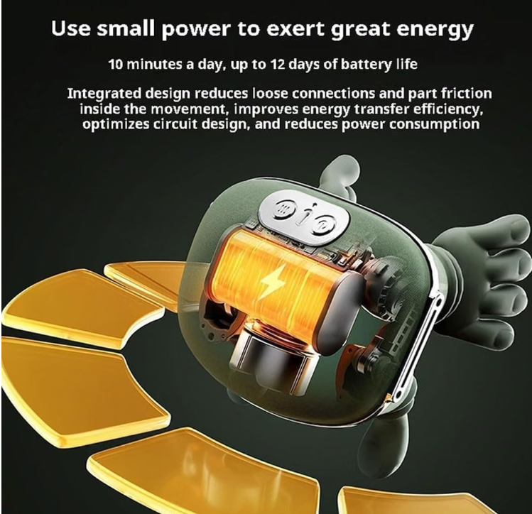 7 Creation Rechargeable Neck & Shoulder Massager with Heat