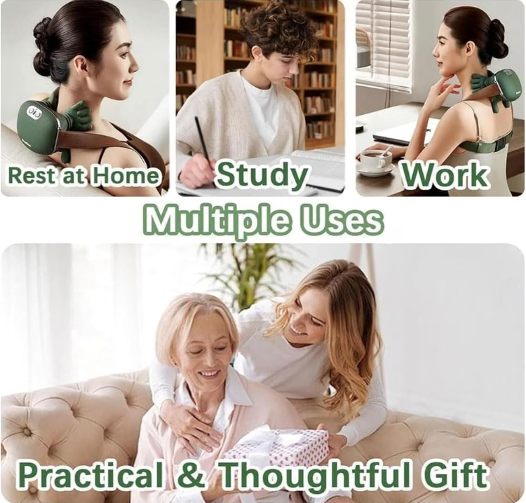 7 Creation Rechargeable Neck & Shoulder Massager with Heat